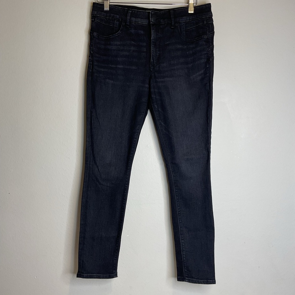 Express Women Dark gray Black Legging Jegging Jeans Mid Rise Size‎ 10S
